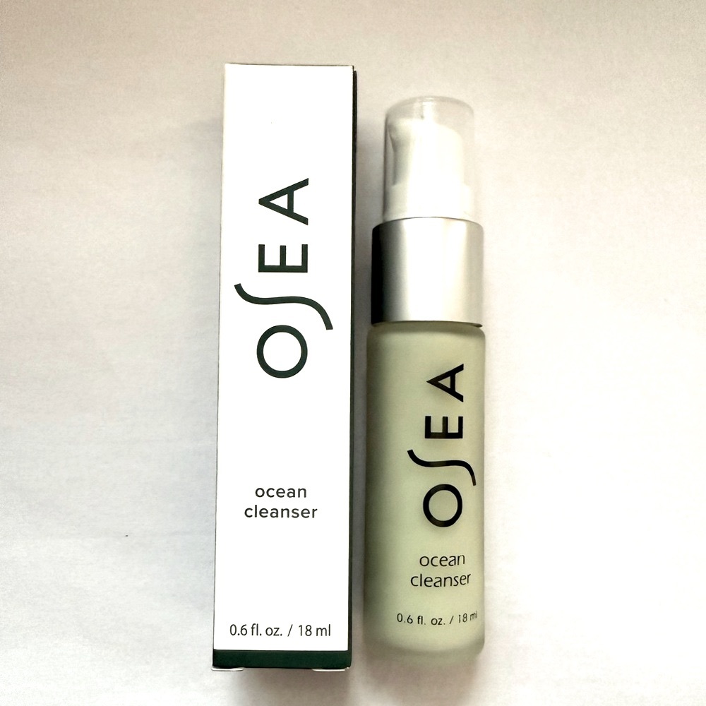 OSEA Ocean Cleanser Seaweed infused gel facial cleanser exfoliate Travel Size